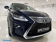 Lexus RX200T AT Sunroof 2016 Blue Pushstart Rear Entertaiment 